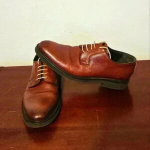 LUIS GONZALO 1966 COMFORT LIGHT LEATHER SHOES SIZE 40 EUC